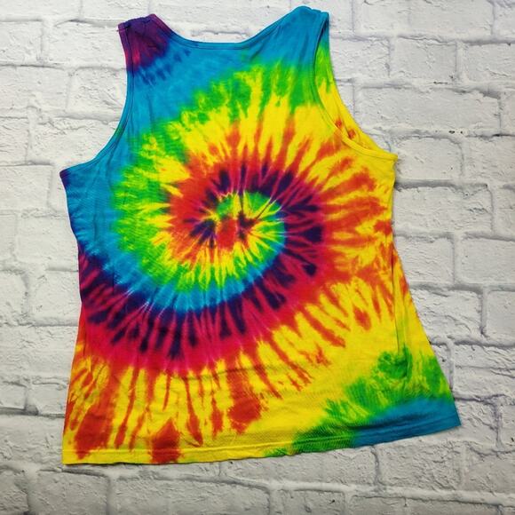 Zion Rootswear Bob Marley Tie Dye Tank size Small - Picture 2 of 4